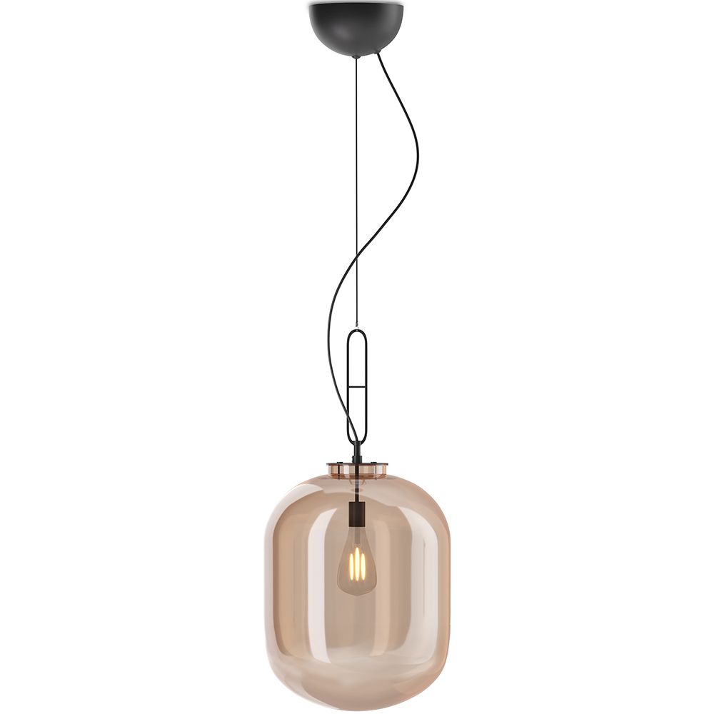Lámpara de Techo de Cristal - Lámapara Colgante de Diseño - Grau  image 8