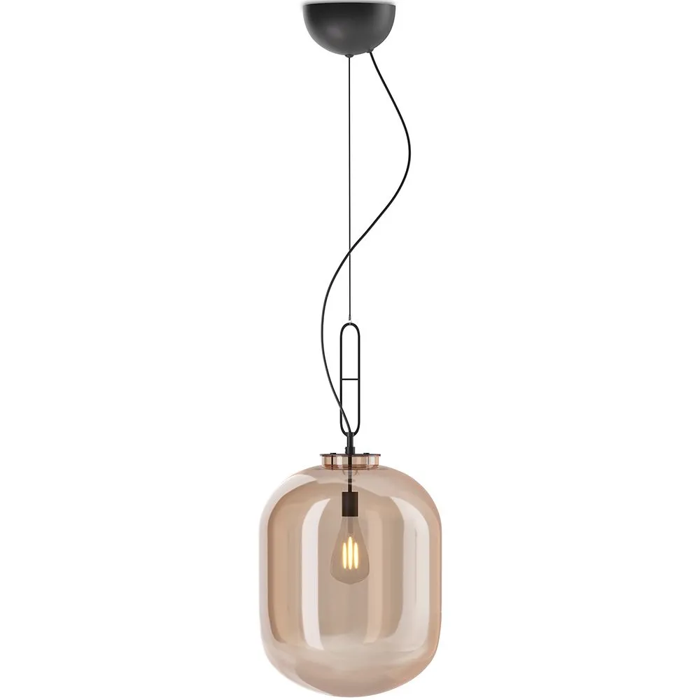 Lámpara de Techo de Cristal - Lámapara Colgante de Diseño - Grau  image 8