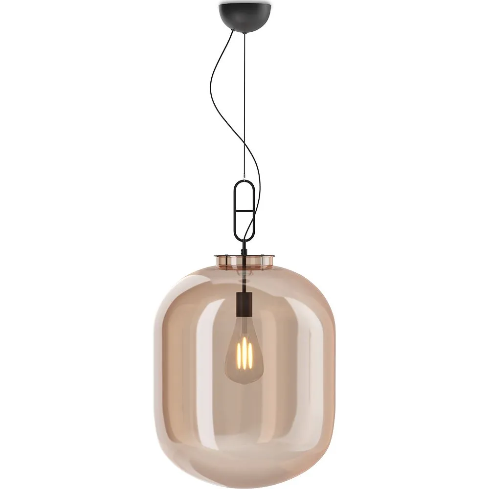 Lámpara de Techo Cristal - Lámapara Colgante de Diseño - Mediana - Grau  image 8