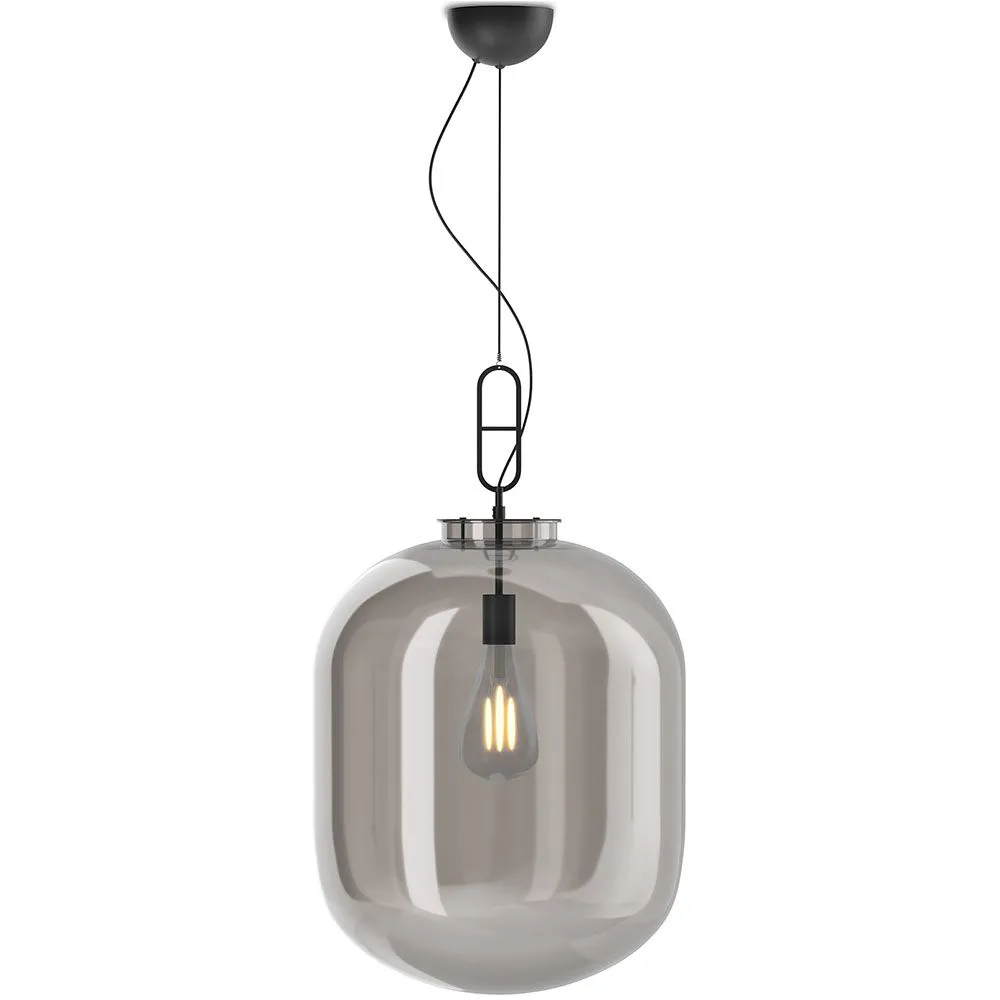 Lámpara de Techo Cristal - Lámapara Colgante de Diseño - Mediana - Grau  image 8