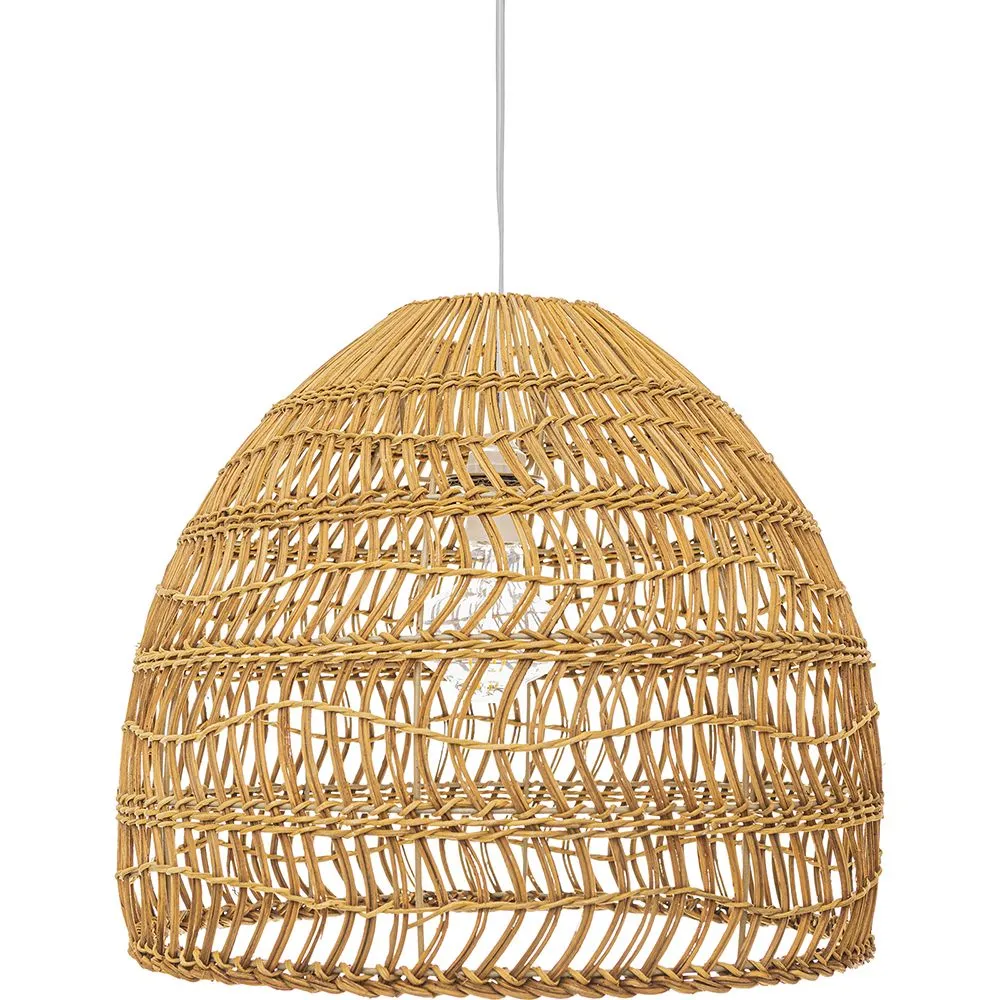 Lámpara de Techo de Ratán - Lampara Colgante Diseño Boho Bali - 60cm - Hoa image 8