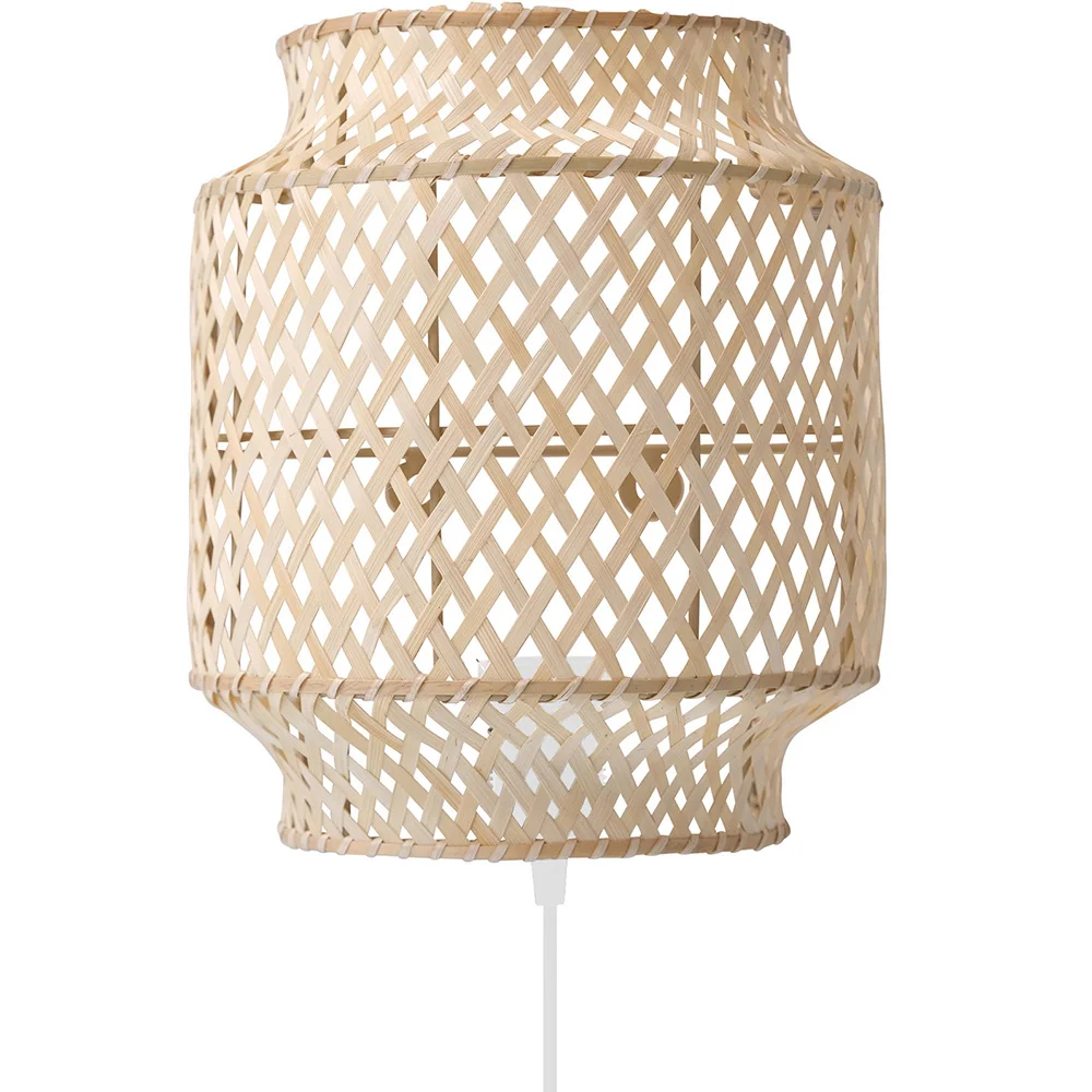 Lámpara Aplique de Pared - Diseño Boho Bali Bambú - Hya image 8