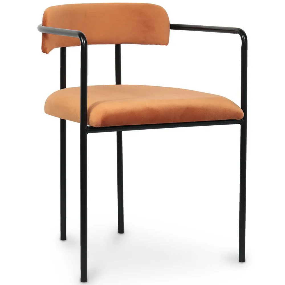 Silla de Comedor Tapizada - Terciopelo - Garne image 8