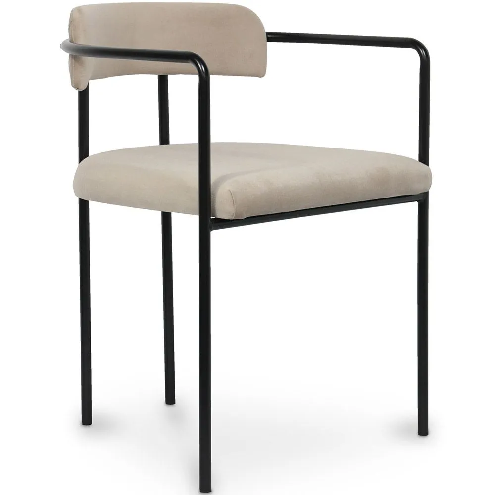 Silla de Comedor Tapizada - Terciopelo - Garne image 8