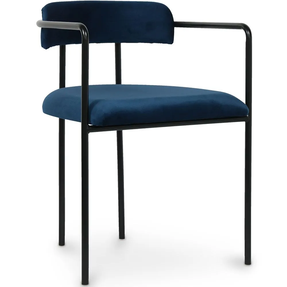 Silla de Comedor Tapizada - Terciopelo - Garne image 8