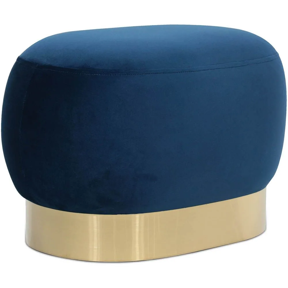 Puff Banco de Tocador - Terciopelo y Metal - Luxe image 8