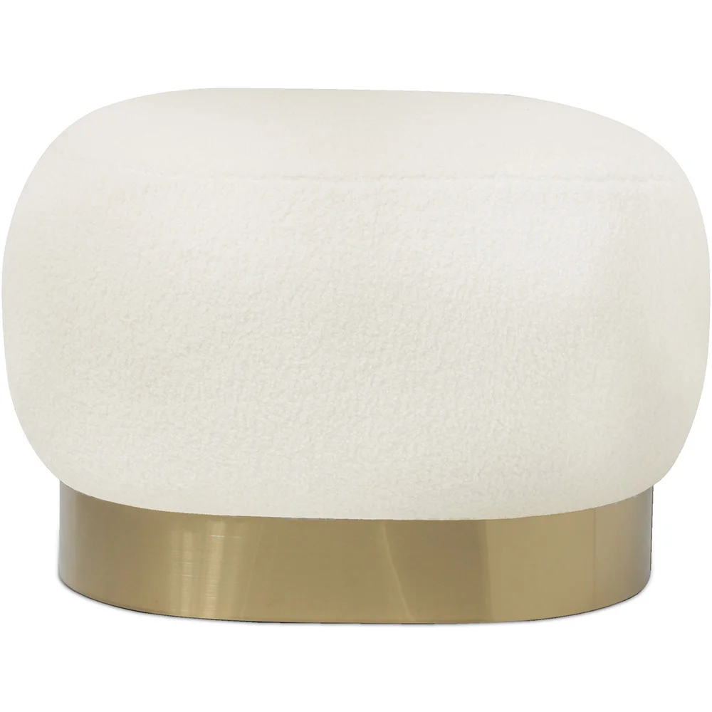 Puff Banco de Tocador - Bouclé Blanco - Luxe image 8