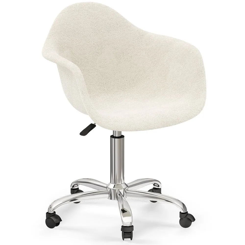 Silla de Oficina Giratoria - Tapizado Bouclé - Dominic image 8