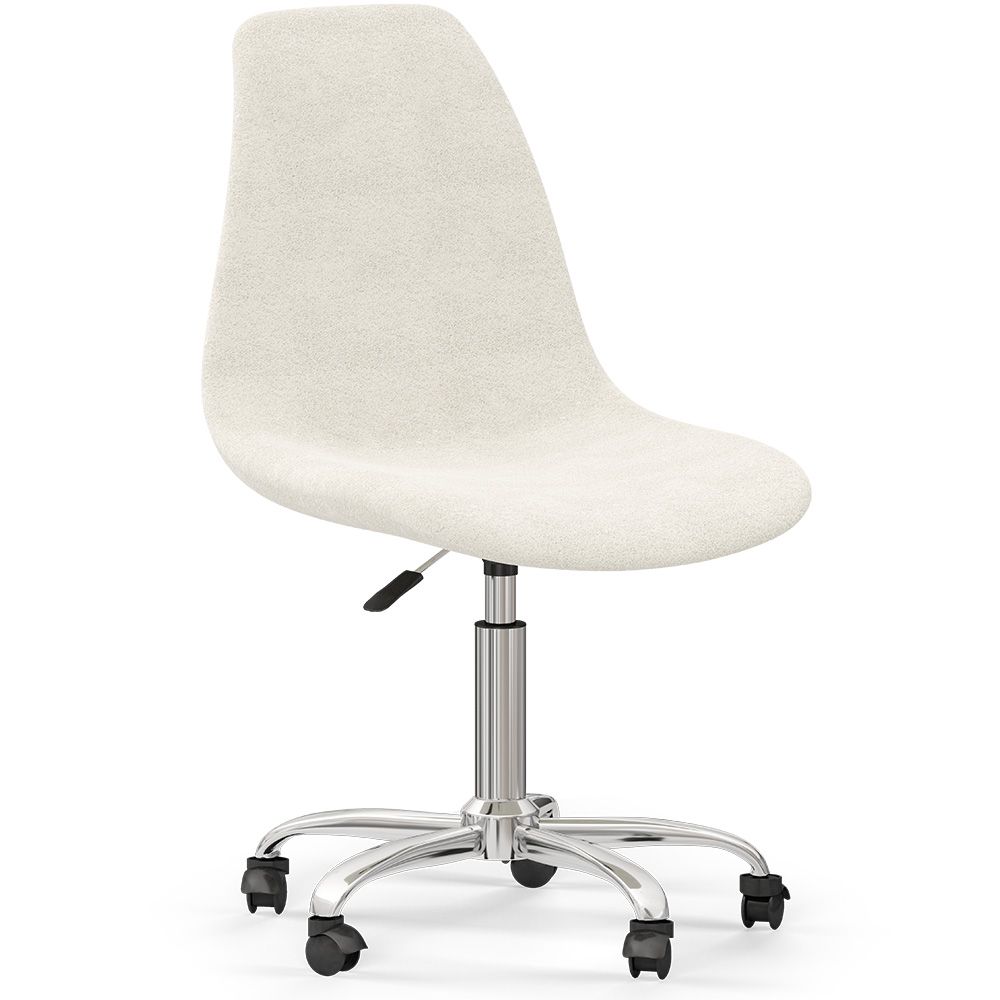 Silla de Oficina Giratoria - Tapizado Bouclé - Denisse image 8