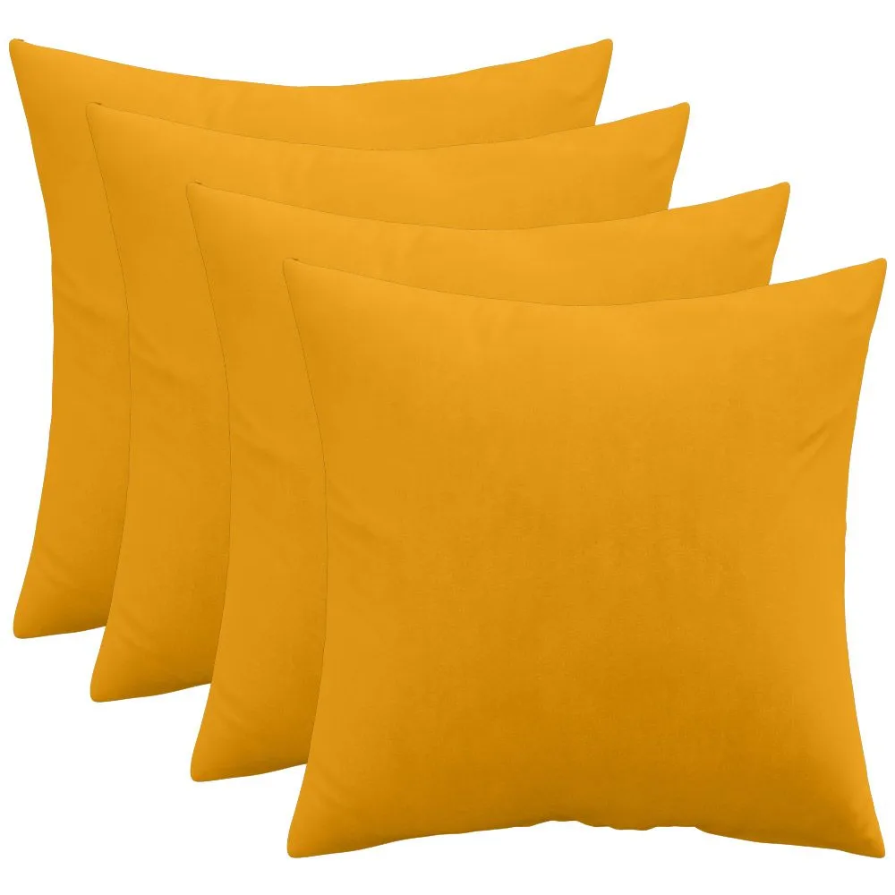 Pack de 4 cojines de terciopelo - funda y relleno - Mesmal image 8