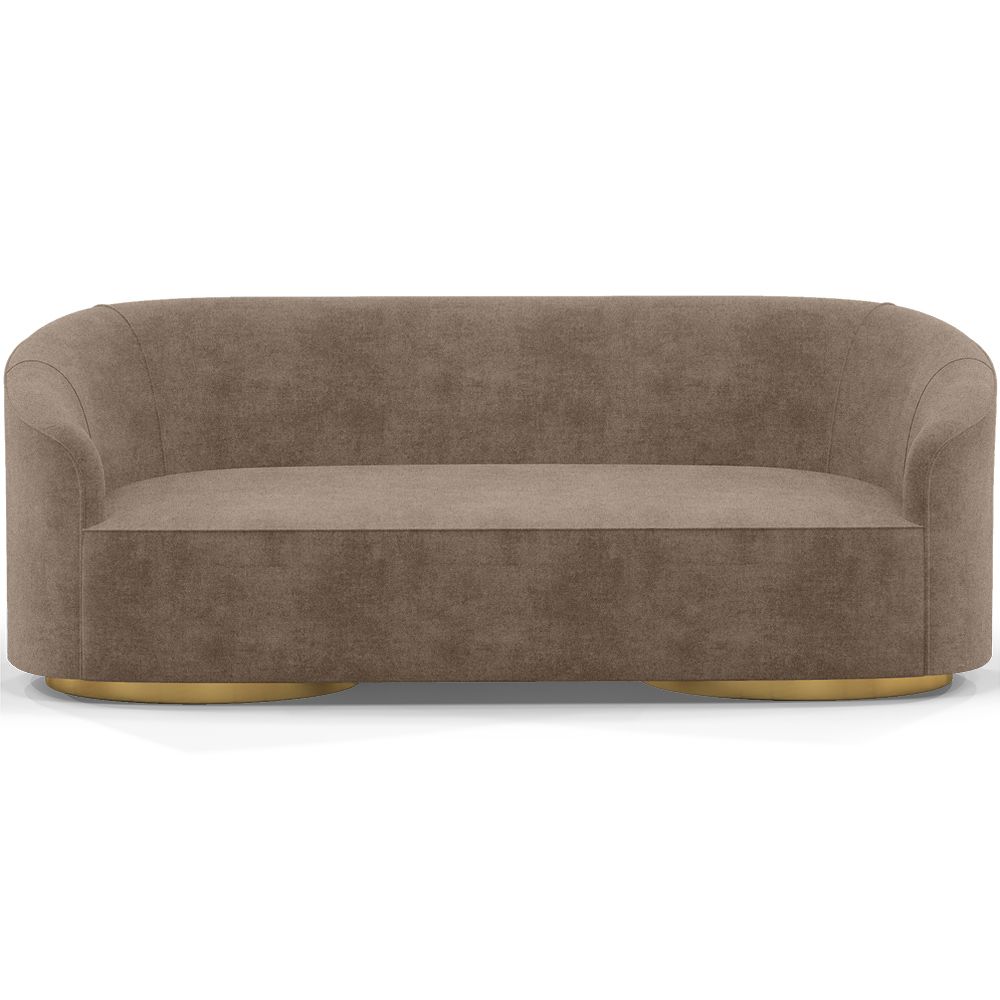 Sofa de 3/4 Plazas - Tapizado en Terciopelo- Herina image 8