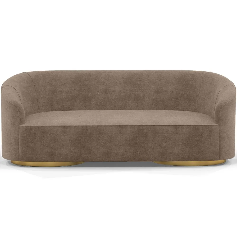 Sofa de 3/4 Plazas - Tapizado en Terciopelo- Herina image 8