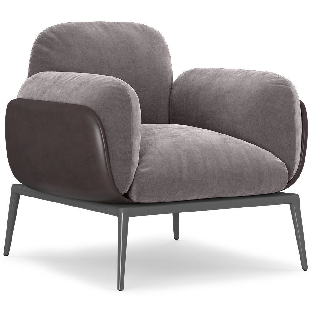 Sillón Tapizado en Terciopelo - Butaca - June image 8
