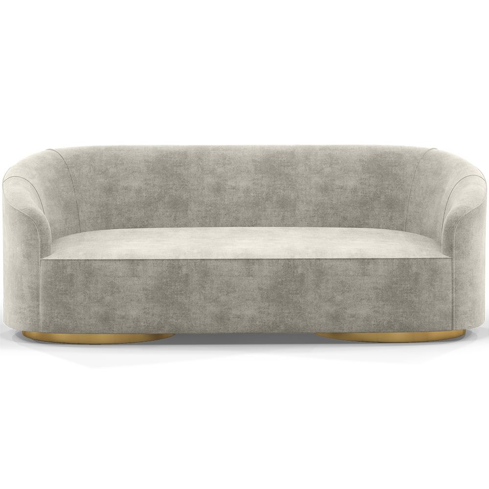 Sofa de 3/4 Plazas - Tapizado en Terciopelo- Herina image 8