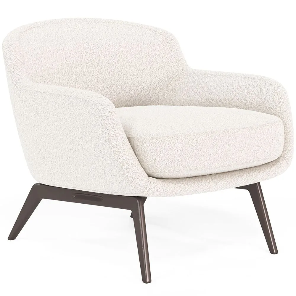 Sillón Tapizado en Tela Bouclé - Butaca - Jenna image 8