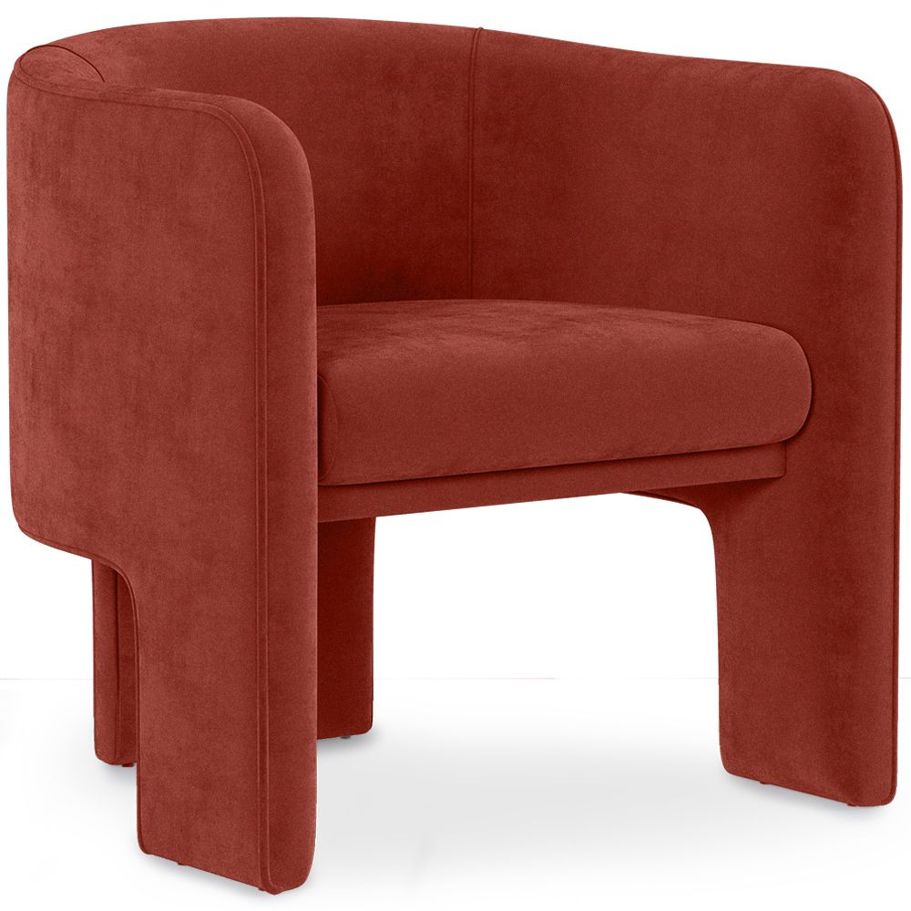 Sillón Tapizado en Terciopelo - Butaca - Callum image 8