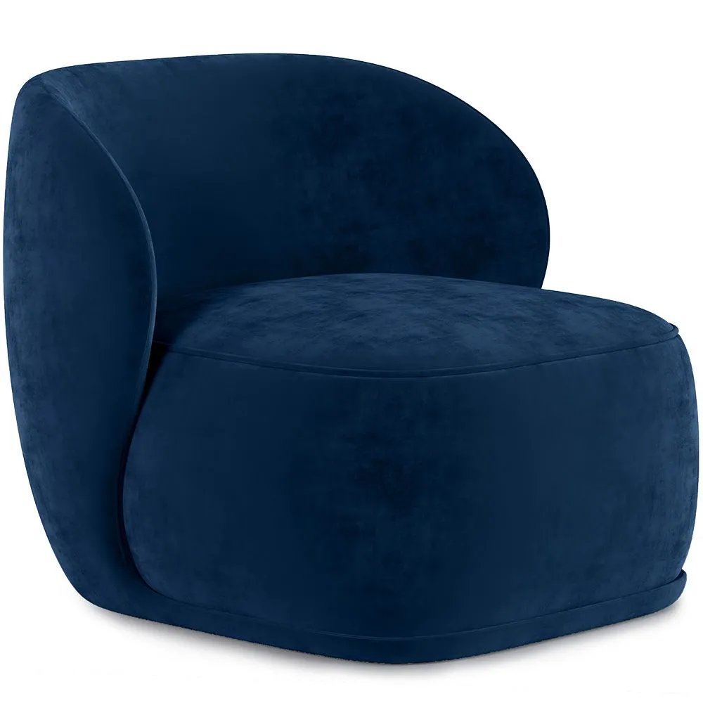 Sillón Tapizado en Terciopelo - Butaca - Mykel image 8