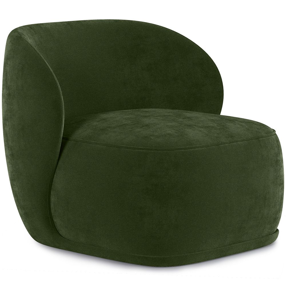 Sillón Tapizado en Terciopelo - Butaca - Mykel image 8