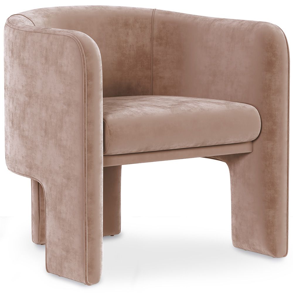 Sillón Tapizado en Terciopelo - Butaca - Callum image 8