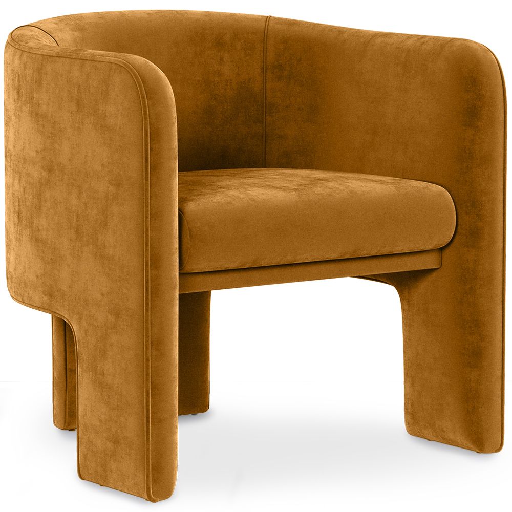 Sillón Tapizado en Terciopelo - Butaca - Callum image 8