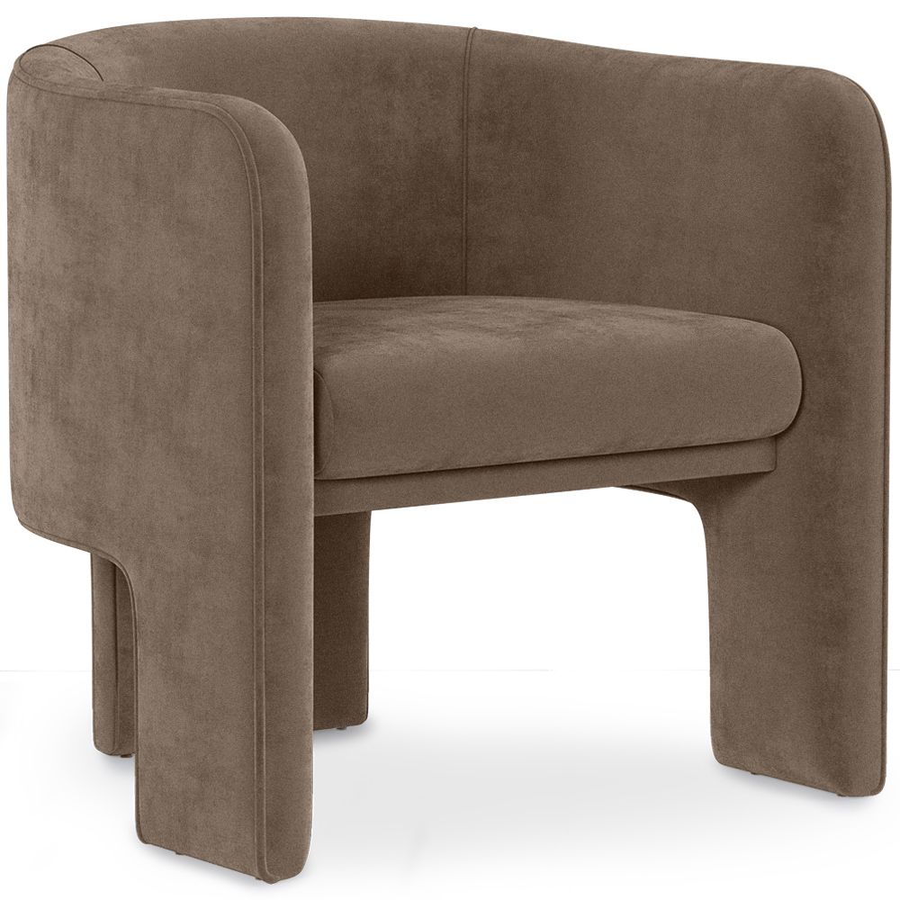 Sillón Tapizado en Terciopelo - Butaca - Callum image 8