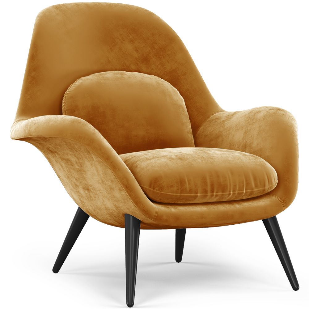 Sillón Tapizado en Terciopelo - Butaca - Uyere image 8