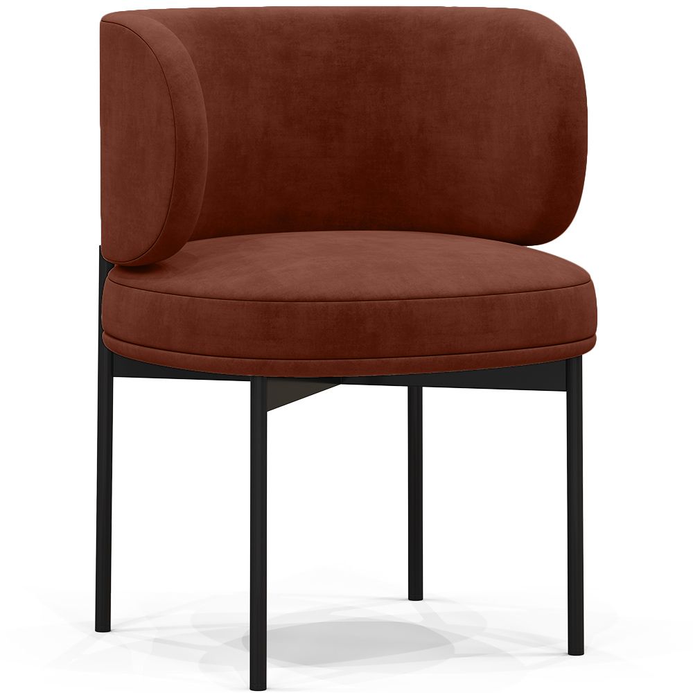 Silla de Comedor - Tapizada en Terciopelo - Loraine image 8