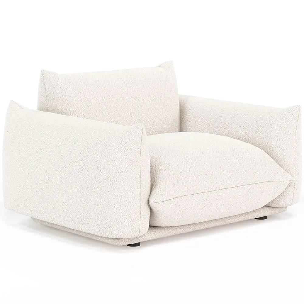 Sillón - Tapizado en Tela Bouclé - Wers image 8