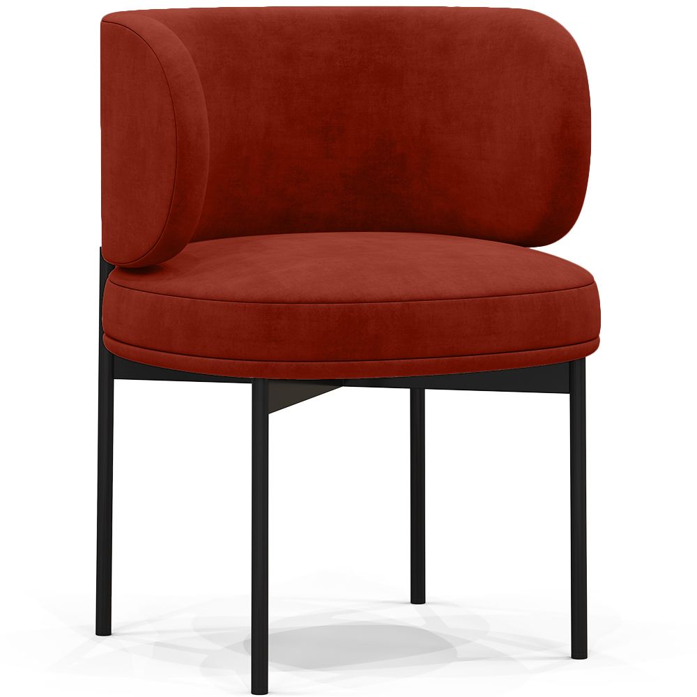 Silla de Comedor - Tapizada en Terciopelo - Loraine image 8