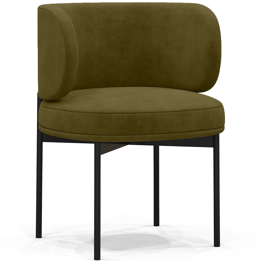 Silla de Comedor - Tapizada en Terciopelo - Loraine image 8