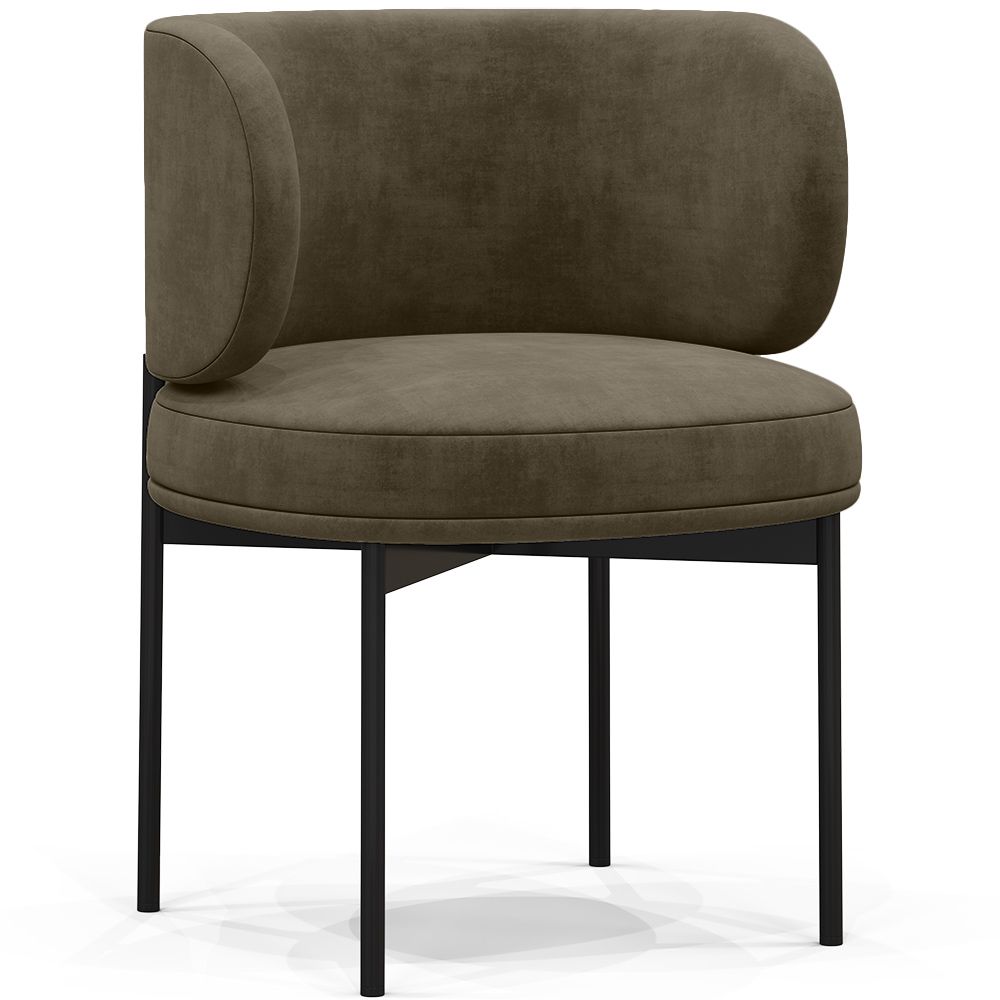 Silla de Comedor - Tapizada en Terciopelo - Loraine image 8