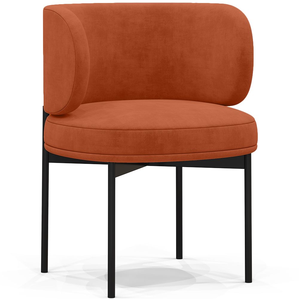 Silla de Comedor - Tapizada en Terciopelo - Loraine image 8