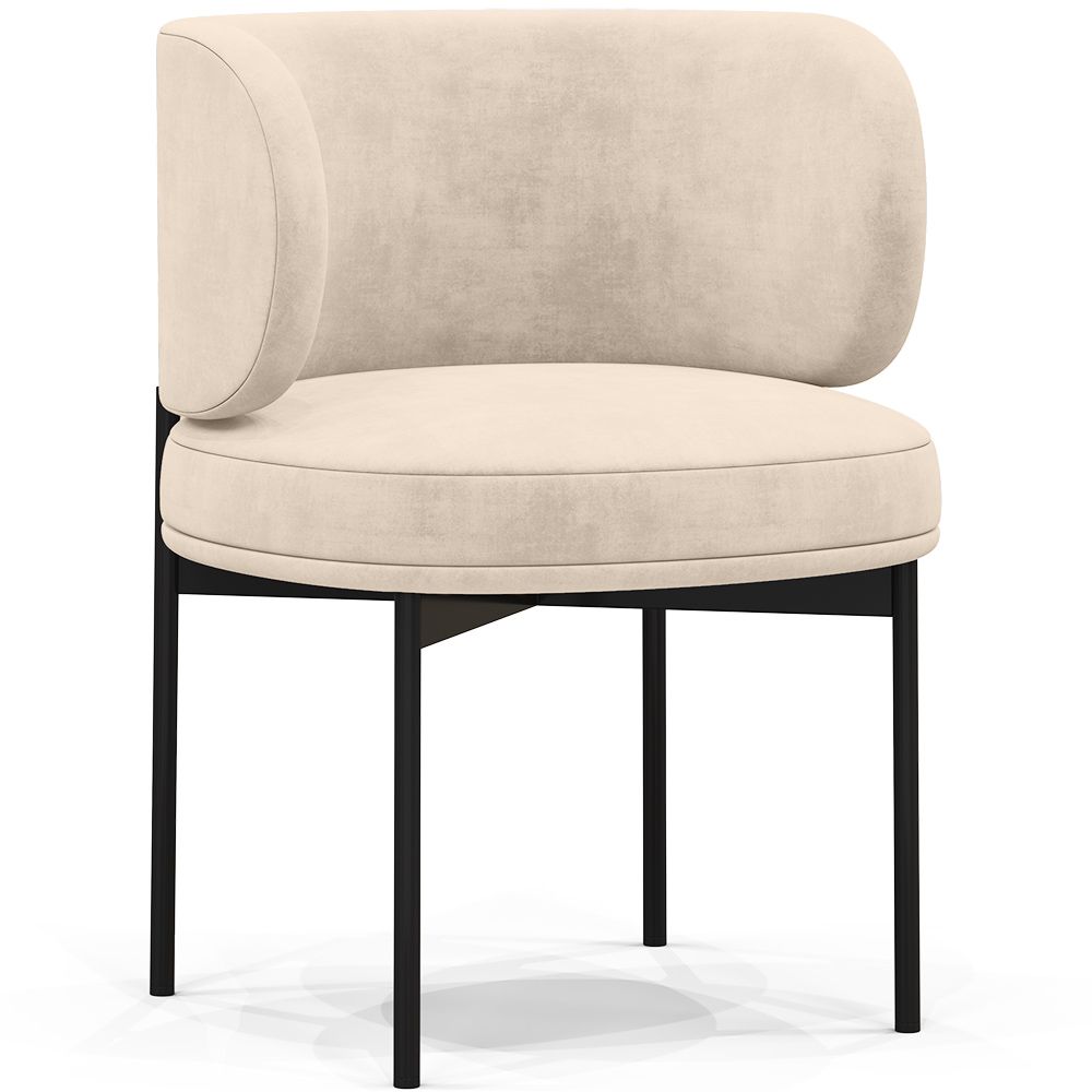 Silla de Comedor - Tapizada en Terciopelo - Loraine image 8