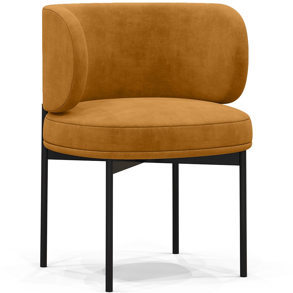 Silla de Comedor - Tapizada en Terciopelo - Loraine image 8