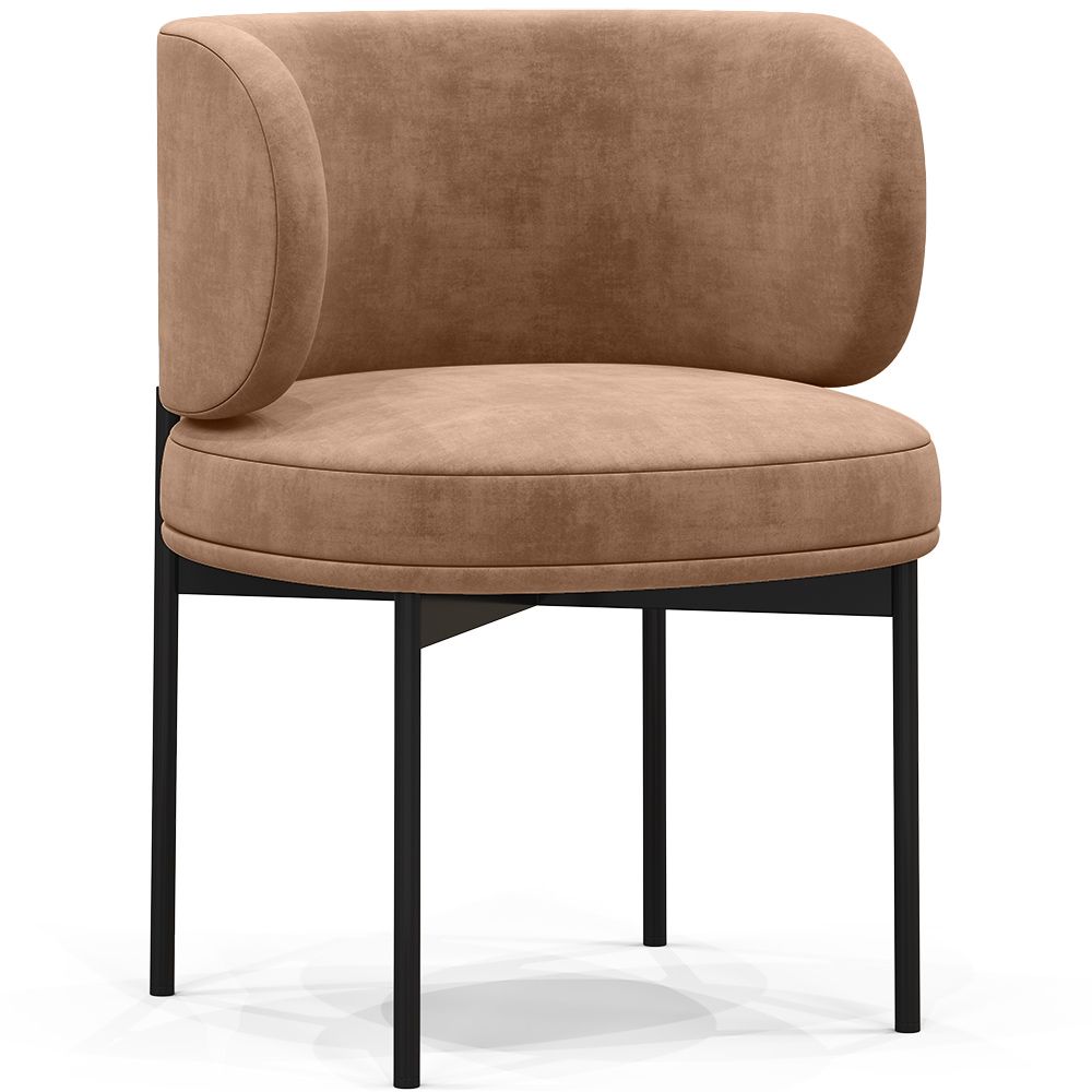 Silla de Comedor - Tapizada en Terciopelo - Loraine image 8