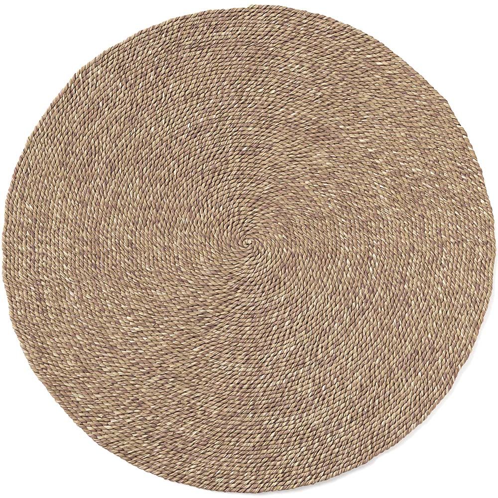 Alfombra Redonda de Yute - Boho Bali - 100cm - Yuri image 8
