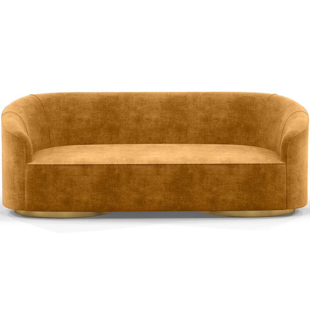 Sofa de 3/4 Plazas - Tapizado en Terciopelo- Herina image 8