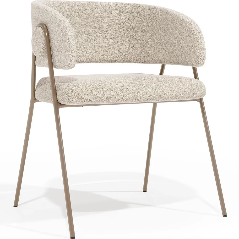 Silla de comedor - Tapizada en Tela - Roaw image 8