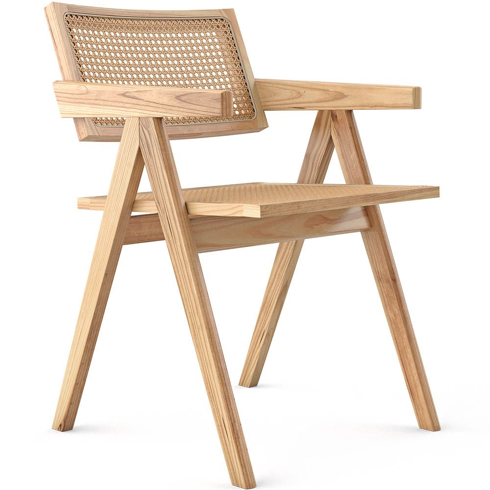 Silla de Comedor en Ratán Canage - con Reposabrazos - Kane image 8