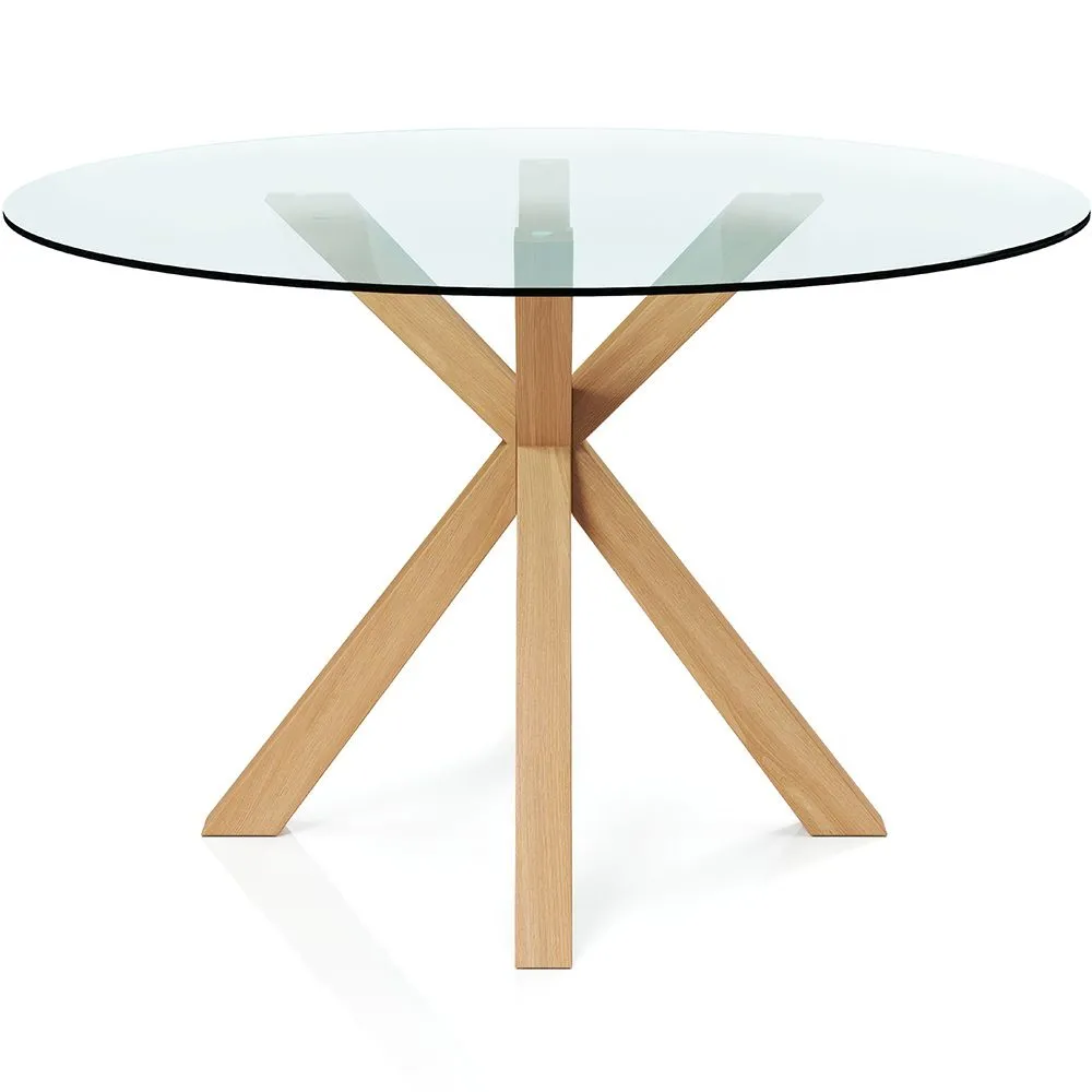 Mesa de Comedor Redonda - 120CM - Cristal  - Tauwa image 8