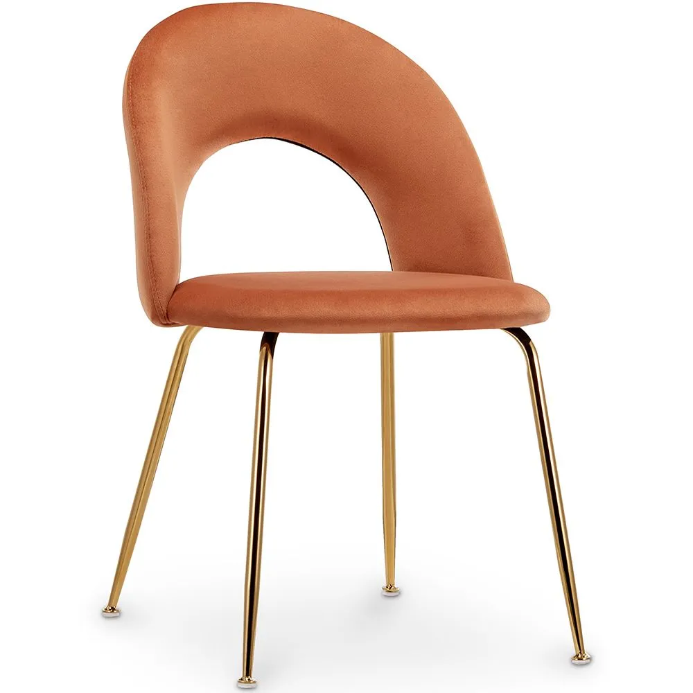 Silla de Comedor - Tapizada en Terciopelo - Amarna image 8