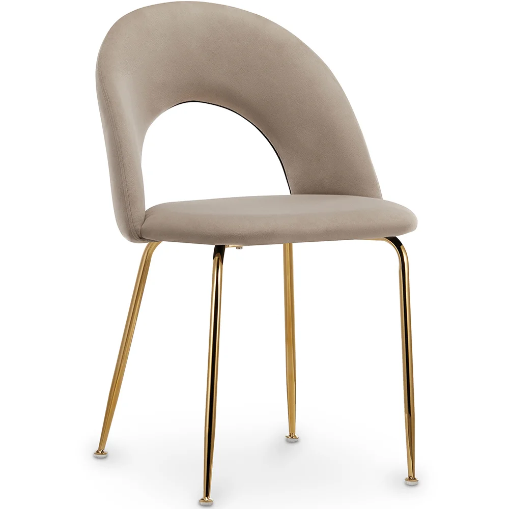 Silla de Comedor - Tapizada en Terciopelo - Amarna image 8