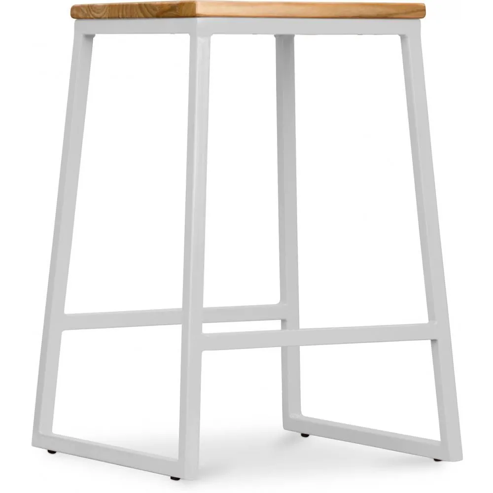 Taburete Diseño Industrial - Madera y Metal - 60cm - Big Boy  image 8