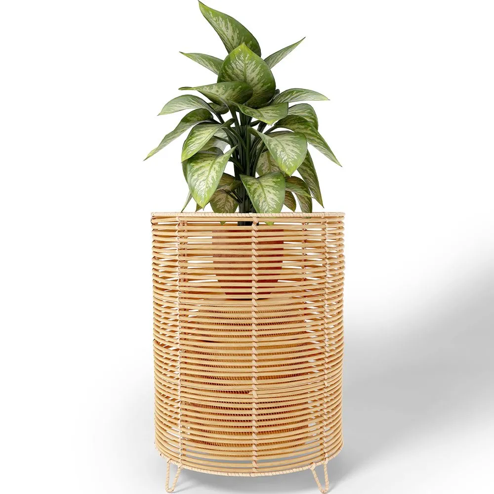 Macetero de Suelo Redondo - Estilo Boho - 56 CM - Laers image 8