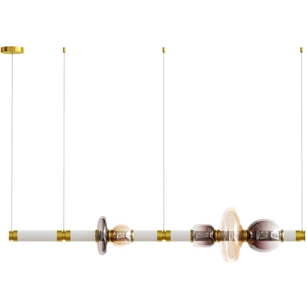 Lámapara Colgante de Cristal - LED - Singlen 120 CM image 8
