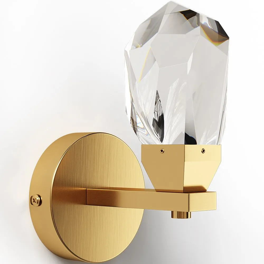 Aplique de Pared de Diseño Dorado - Luxe image 8