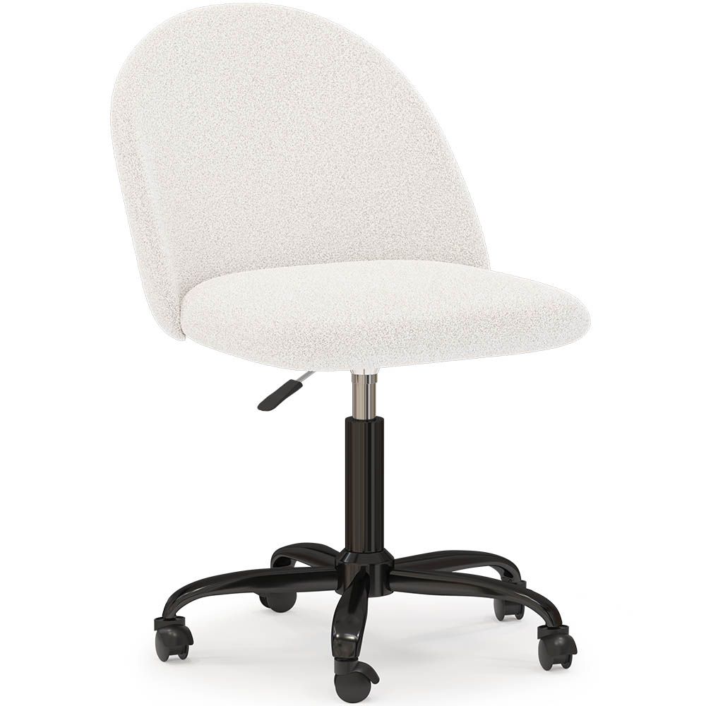 Silla de Oficina Tapizada - Bouclé - Evelyne image 8