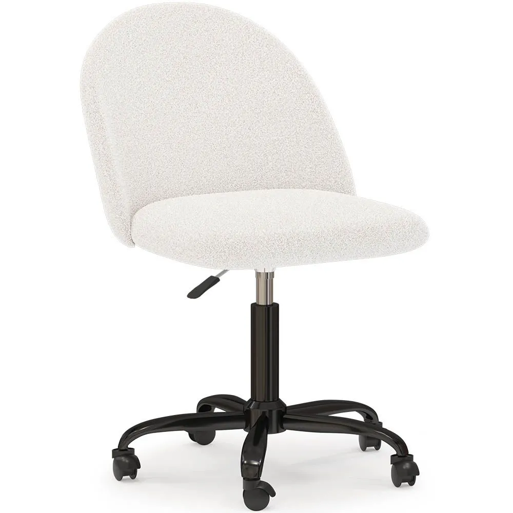 Silla de Oficina Tapizada - Bouclé - Evelyne image 8