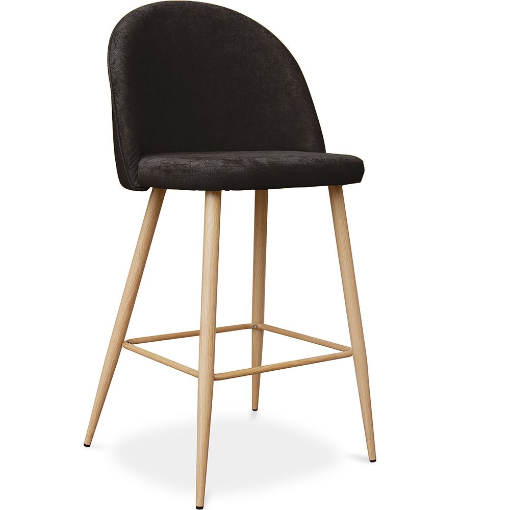Taburete Tapizado en Tela - Diseño Escandinavo  - 66cm - Evelyne  image 8