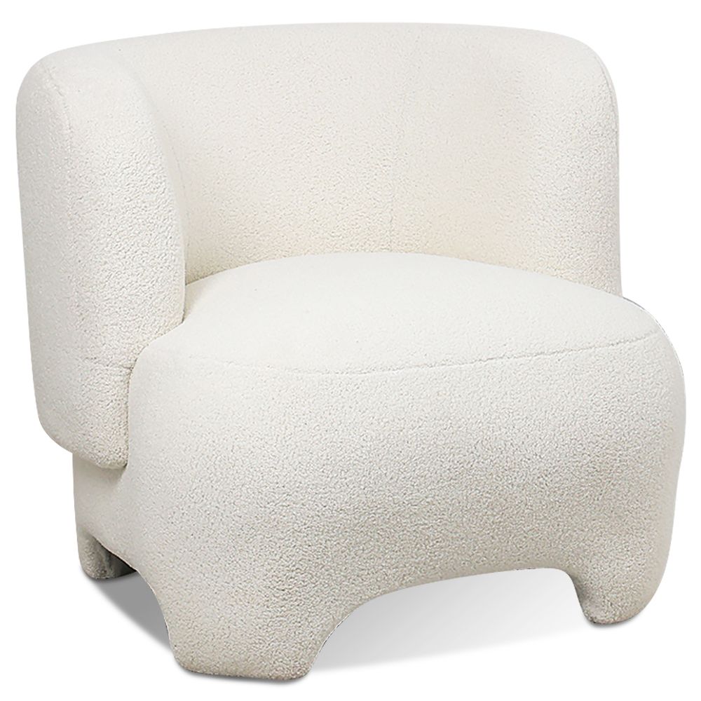 Sillón Tapizado - Butaca en Tela Bouclé - Magnolia image 8